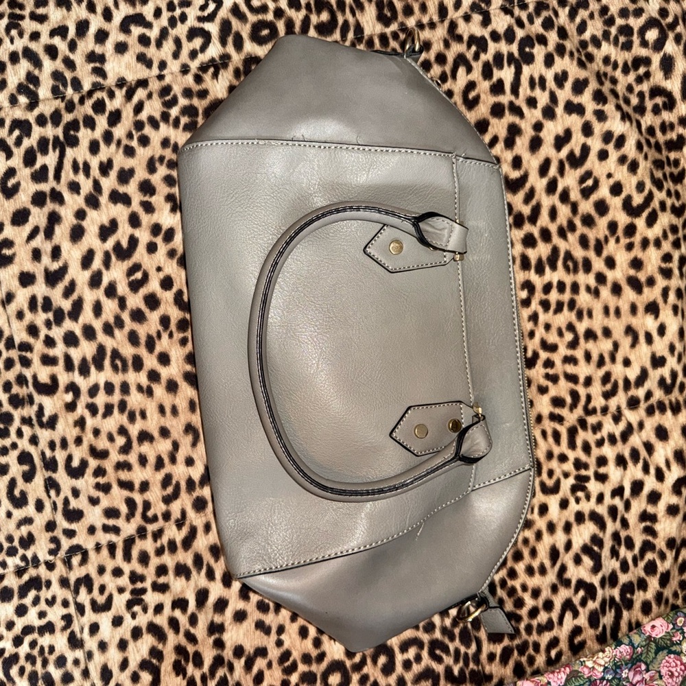 Elegant Gray Women's Handbag
